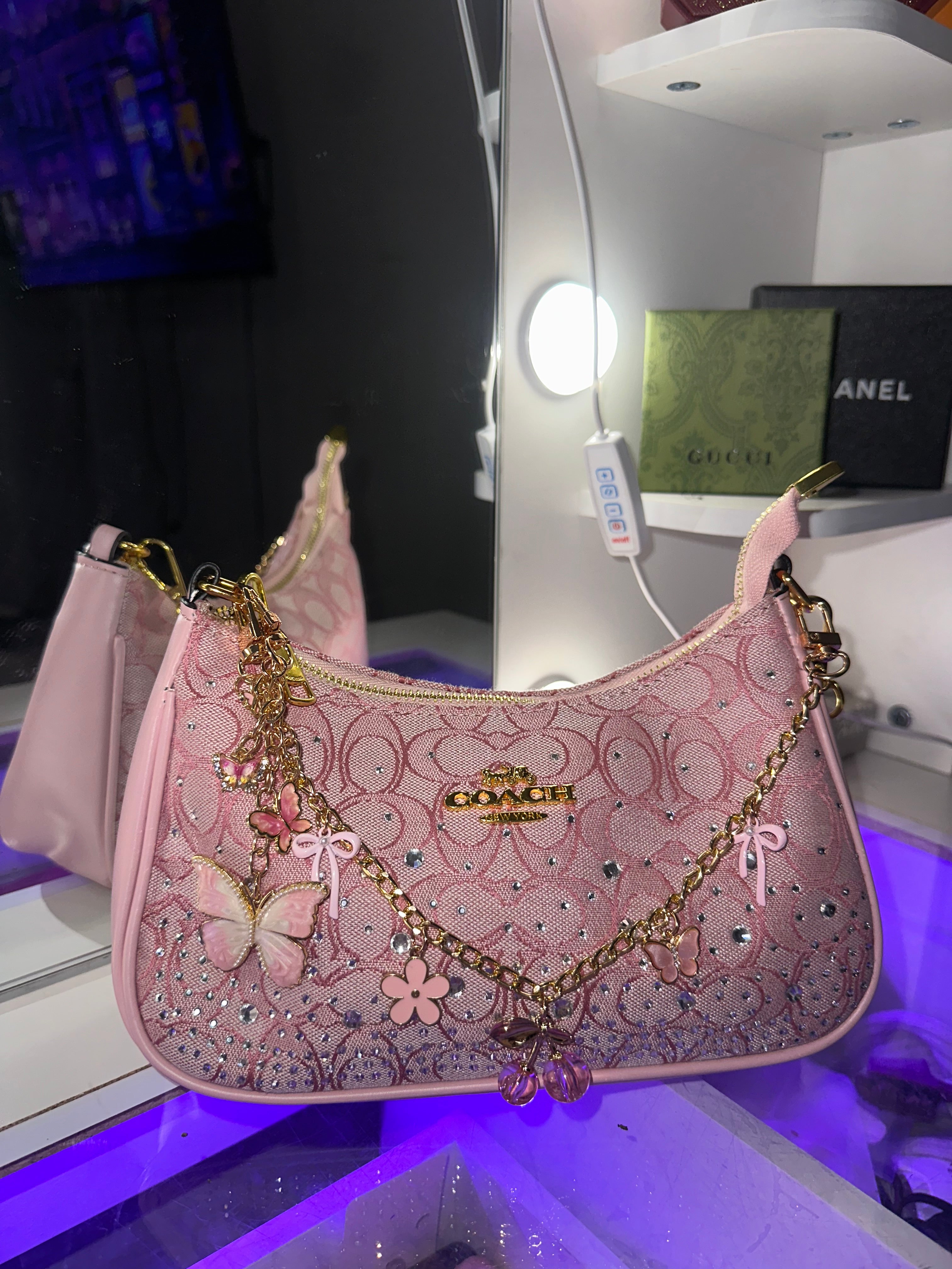 Pink Rhinestone Teri